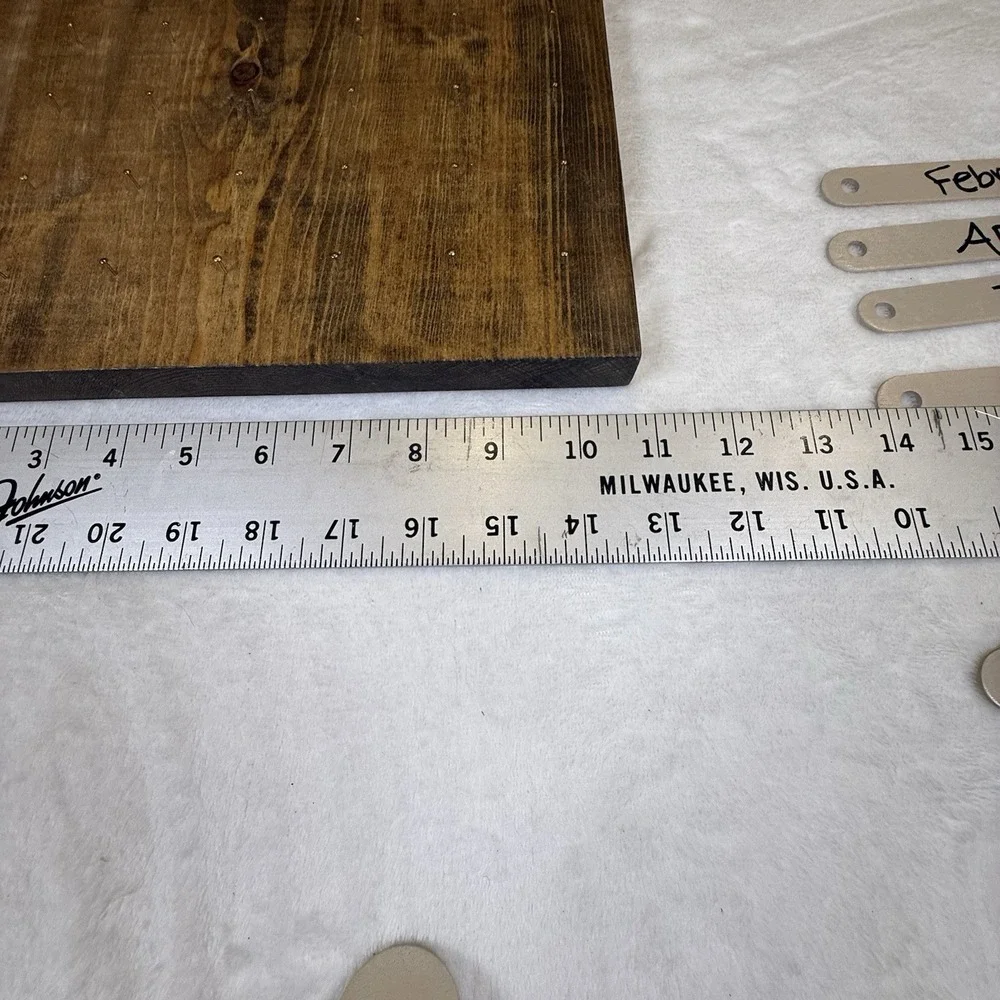 Handmade wooden perpetual